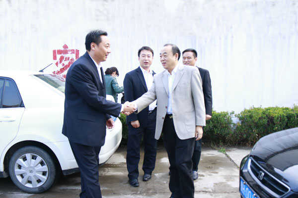 热烈欢迎济宁学院领导一行莅临山东中煤集团考察合作